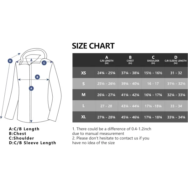 Little Donkey Andy Women's Thermal Polar Fleece Jackets for Hiking Travel Ski Midweight Warm Windproof Hooded Winter