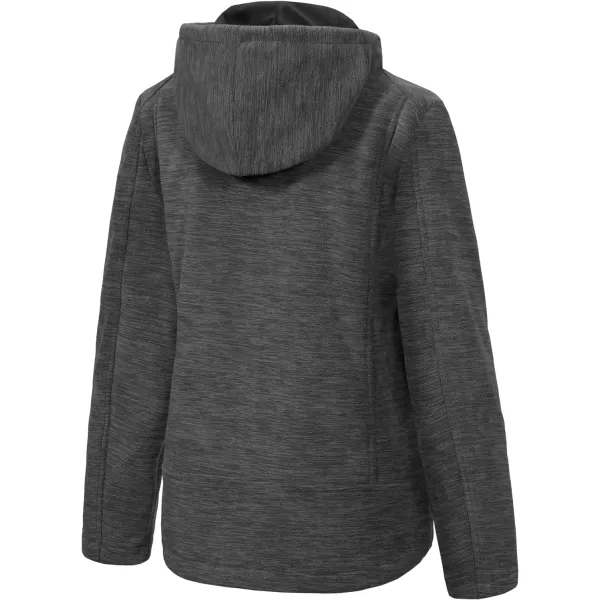 Little Donkey Andy Women's Thermal Polar Fleece Jackets for Hiking Travel Ski Midweight Warm Windproof Hooded Winter