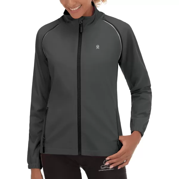 Little Donkey Andy Women's UPF 50+ Cycling Jacket Windbreaker with Removable Sleeves