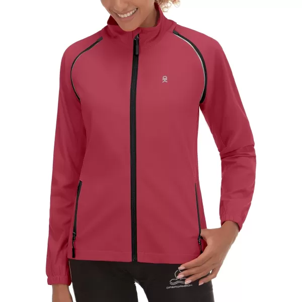 Little Donkey Andy Women's UPF 50+ Cycling Jacket Windbreaker with Removable Sleeves