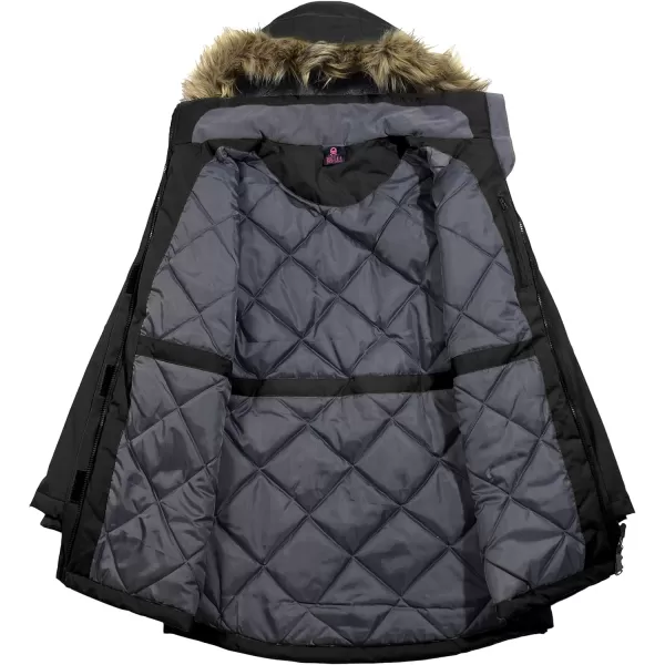 Little Donkey Andy Women's Waterproof Insulated parka Jacket Hooded Ski Coat Long Mountain Jacket