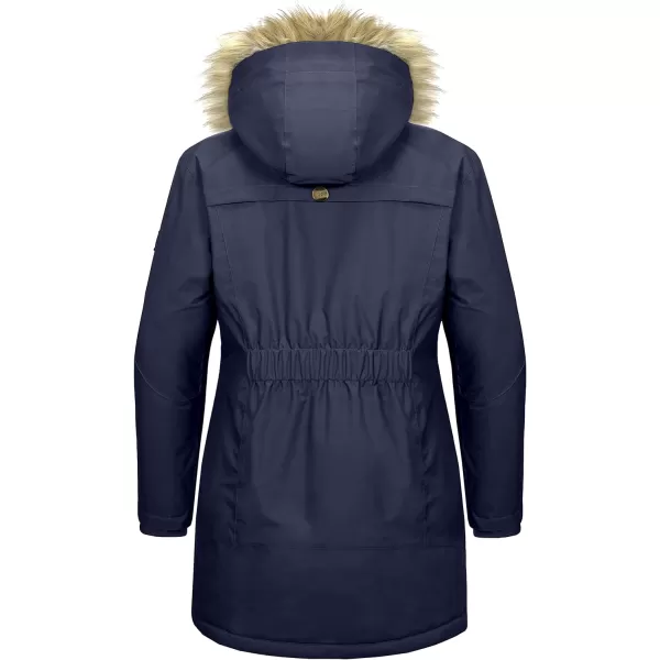 Little Donkey Andy Women's Waterproof Insulated parka Jacket Hooded Ski Coat Long Mountain Jacket