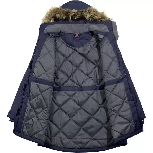 Little Donkey Andy Women's Waterproof Insulated parka Jacket Hooded Ski Coat Long Mountain Jacket