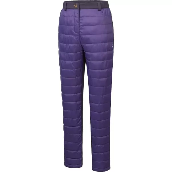 Little Donkey Andy Women's Lightweight Puffy Pants Puffer Quilted Ski Insulation Pants for Winter Snow