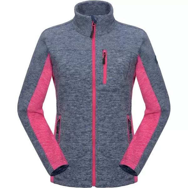 Little Donkey Andy Women's Lightweight Recycled Polar Fleece Hiking Jacket Full Zip Thermal Ski Travel Outerwear