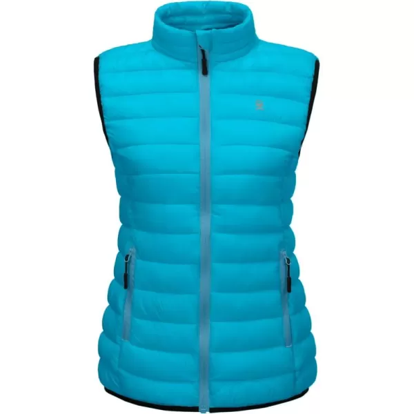 Little Donkey Andy Women's Lightweight Warm Puffer Golf Vest Thermal Winter Sleeveless Jacket for Hiking Travel Casual