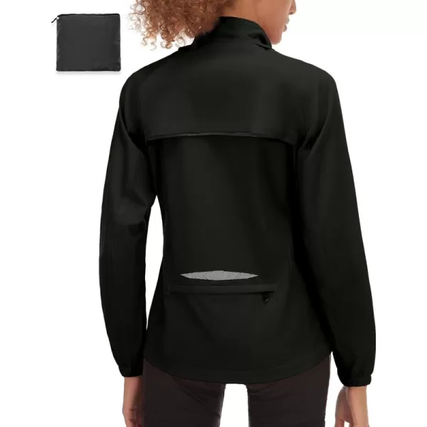 Little Donkey Andy Women's UPF 50+ Cycling Jacket Windbreaker with Removable Sleeves