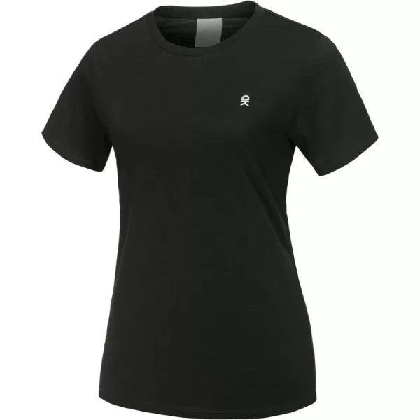 Little Donkey Andy Wool T-Shirt Women Wool Base Layer Women Short Sleeve Tee for Travel Hiking Running