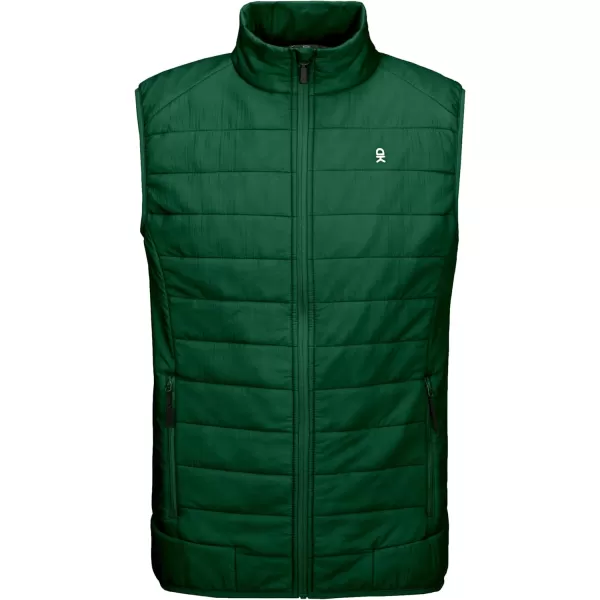 Little Donkey Andy Men's Lightweight Puffer Vest, Packable Sleeveless Jacket for Hiking Ski Walking