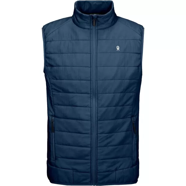Little Donkey Andy Men's Lightweight Puffer Vest, Packable Sleeveless Jacket for Hiking Ski Walking