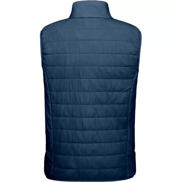 Little Donkey Andy Men's Lightweight Puffer Vest, Packable Sleeveless Jacket for Hiking Ski Walking