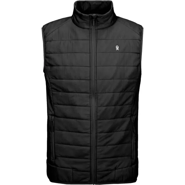 Little Donkey Andy Men's Lightweight Puffer Vest, Packable Sleeveless Jacket for Hiking Ski Walking