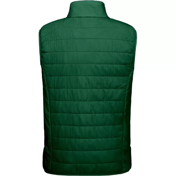 Little Donkey Andy Men's Lightweight Puffer Vest, Packable Sleeveless Jacket for Hiking Ski Walking