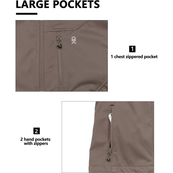Little Donkey Andy Men's Lightweight Softshell Vest Windproof Sleeveless Jacket for Travel Hiking Running Golf