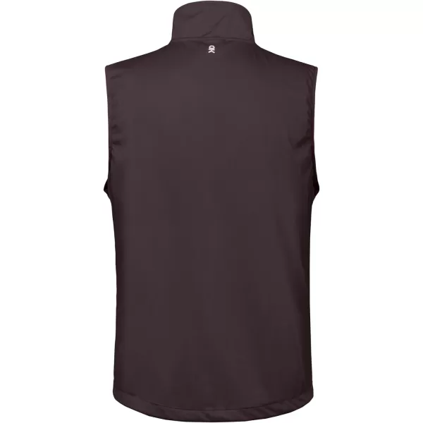 Little Donkey Andy Men's Lightweight Softshell Vest Windproof Sleeveless Jacket for Travel Hiking Running Golf