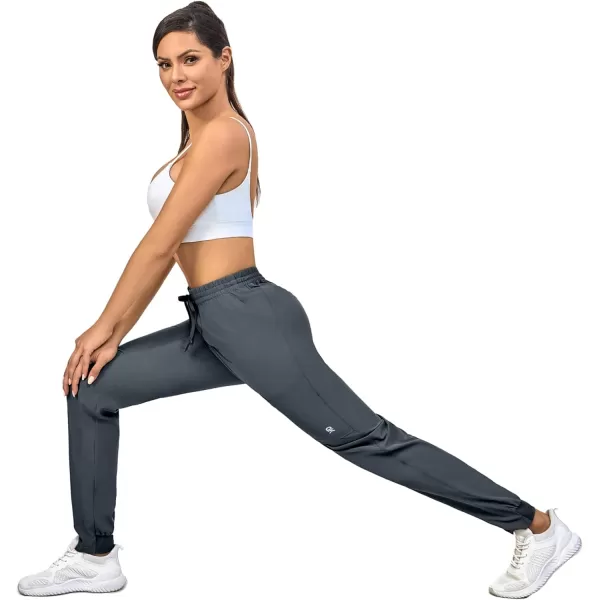 Little Donkey Andy Women's Cargo Joggers Lightweight Quick Dry Hiking Pants Athletic Running Workout Lounge Casual Outdoor