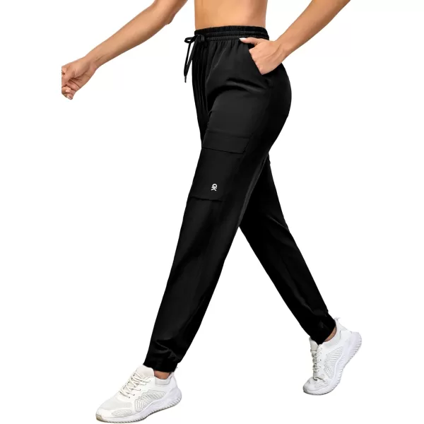 Little Donkey Andy Women's Cargo Joggers Lightweight Quick Dry Hiking Pants Athletic Running Workout Lounge Casual Outdoor