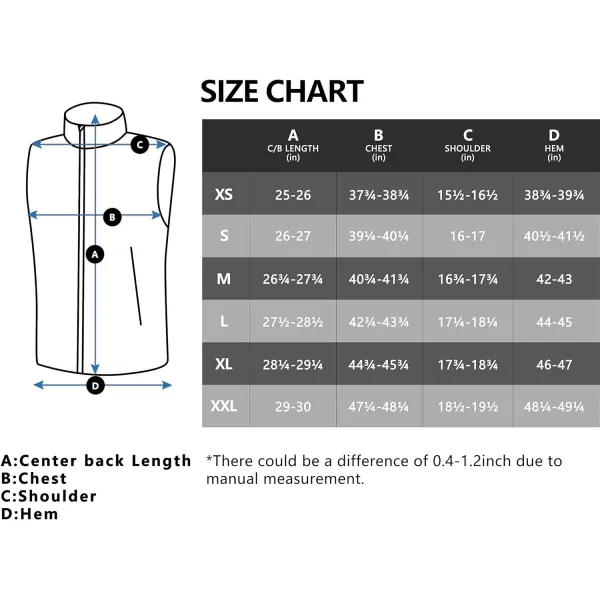 Little Donkey Andy Women's Fleece lined Softshell Vest Lightweight Windproof Sleeveless Jacket for Hiking Outdoor Travel Golf)