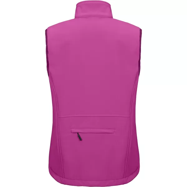 Little Donkey Andy Women's Fleece lined Softshell Vest Lightweight Windproof Sleeveless Jacket for Hiking Outdoor Travel Golf)