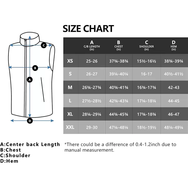 Little Donkey Andy Women's Fleece lined Softshell Vest Lightweight Windproof Sleeveless Jacket for Hiking Outdoor Travel Golf)
