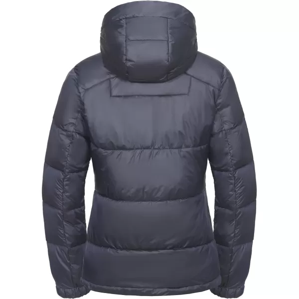 Little Donkey Andy Women's Hooded Puffer Jacket Full-Zip Winter Lightweight Windproof Warm Quilted Coat with Pockets