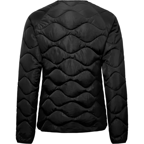 Little Donkey Andy Women's Hooded Puffer Jacket Full-Zip Winter Lightweight Windproof Warm Quilted Coat with Pockets