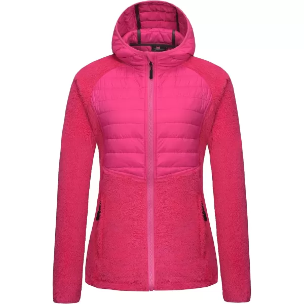 Little Donkey Andy Women's Lightweight Warm Stretch Golf Jacket Full Zip Thermal Hybrid Thumbhole Running Hiking Track Jacket