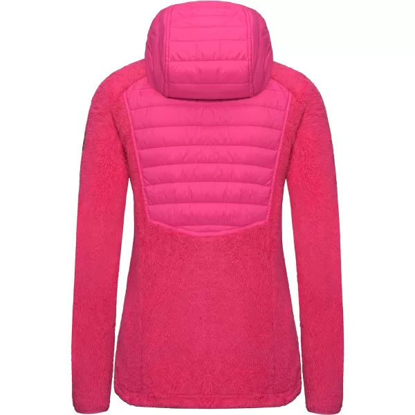 Little Donkey Andy Women's Lightweight Warm Stretch Golf Jacket Full Zip Thermal Hybrid Thumbhole Running Hiking Track Jacket