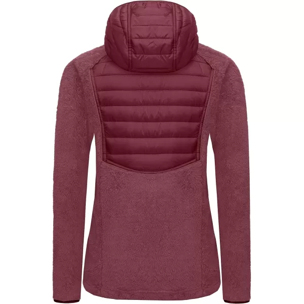 Little Donkey Andy Women's Lightweight Warm Stretch Golf Jacket Full Zip Thermal Hybrid Thumbhole Running Hiking Track Jacket