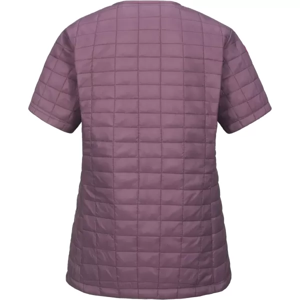 Little Donkey Andy Women's Puffer Vest Cap Sleeve Quilted Lightweight Down Jacket for Hiking Travel