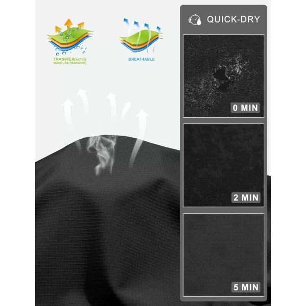 Little Donkey Andy Women's Quick-Dry Capri Shorts, UPF50+ Sun Protection 3/4 Hiking Pants for Hiking Travel
