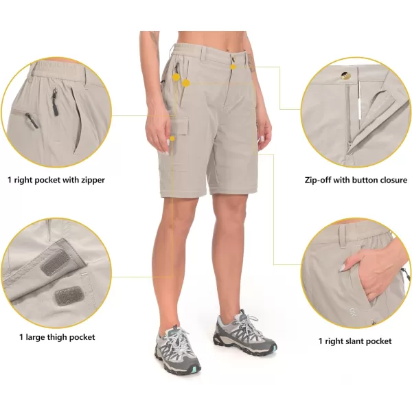 Little Donkey Andy Women's Stretch Convertible Pants, Zip-Off Quick-Dry Hiking Pants