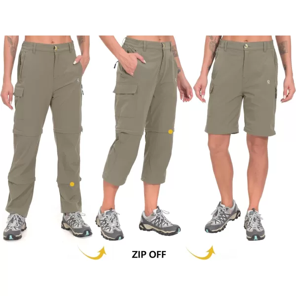 Little Donkey Andy Women's Stretch Convertible Pants, Zip-Off Quick-Dry Hiking Pants