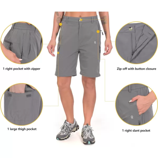 Little Donkey Andy Women's Stretch Convertible Pants, Zip-Off Quick-Dry Hiking Pants