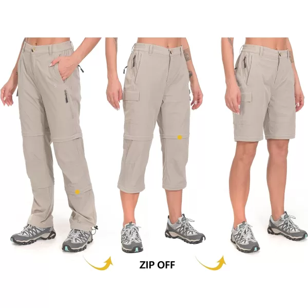 Little Donkey Andy Women's Stretch Convertible Pants, Zip-Off Quick-Dry Hiking Pants