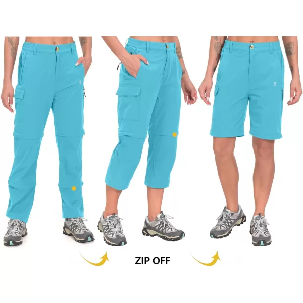 Little Donkey Andy Women's Stretch Convertible Pants, Zip-Off Quick-Dry Hiking Pants