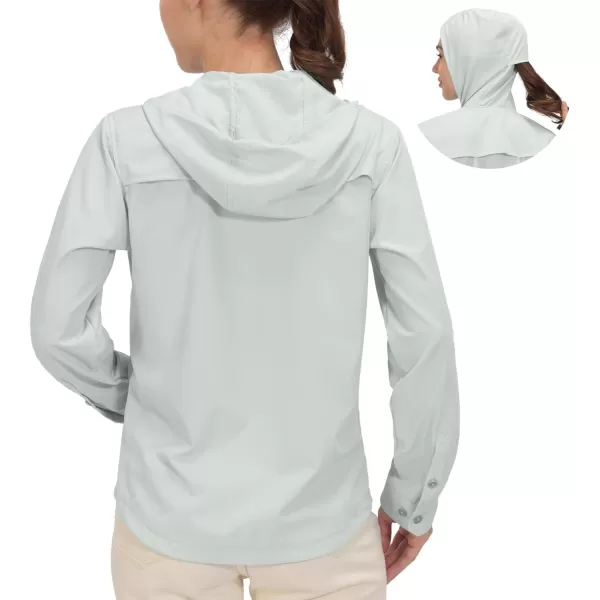 Little Donkey Andy Women's UPF 50+ UV Protection Shirt, Breathable Long Sleeve Fishing Hiking Shirt, Air-Holes Tech