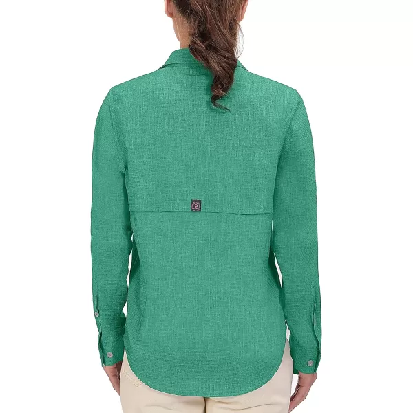 Little Donkey Andy Women's UPF 50+ UV Protection Shirt, Breathable Long Sleeve Fishing Hiking Shirt, Air-Holes Tech