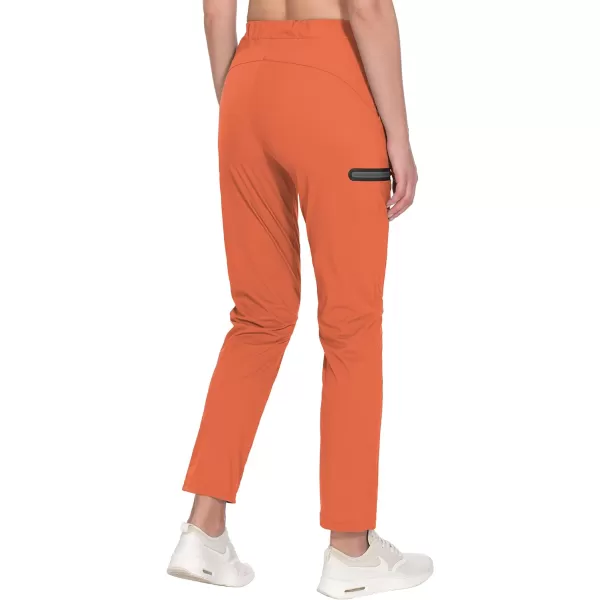 Little Donkey Andy Women's Ultra-Stretch Quick Dry Lightweight Ankle Pants Drawstring Active Travel Hiking