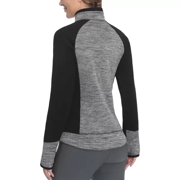 Little Donkey Andy Women's Warm Lightweight Running Jacket Full Zip Fleece Hybrid Coat for Golf Hiking