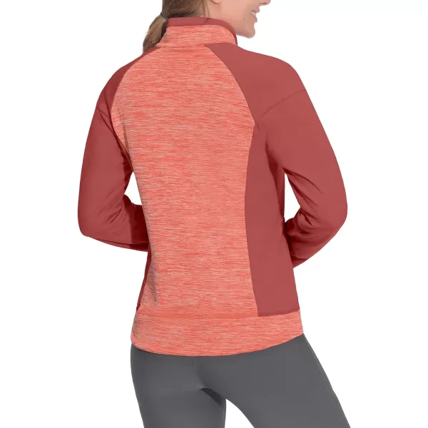Little Donkey Andy Women's Warm Lightweight Running Jacket Full Zip Fleece Hybrid Coat for Golf Hiking