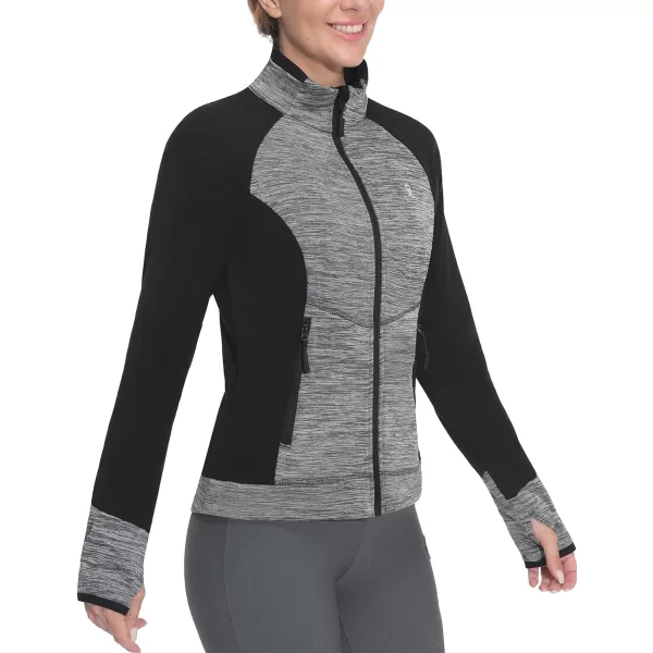 Little Donkey Andy Women's Warm Lightweight Running Jacket Full Zip Fleece Hybrid Coat for Golf Hiking