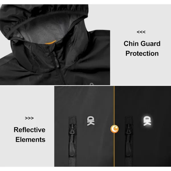 Little Donkey Andy Women's Water Resistant Windbreaker, Breathable Ripstop Light Jacket with Hood Wrinkle Reduction