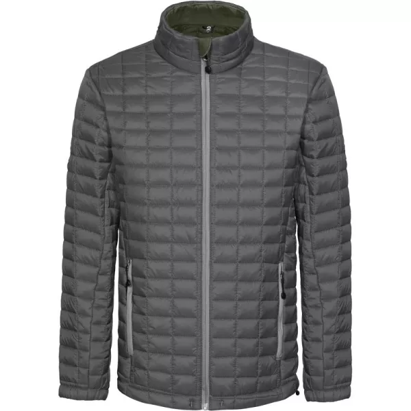 Little Donkey Andy Men's Insulated Hiking Jacket, Lightweight Puffer Warm Jacket with Synthetic Insulation