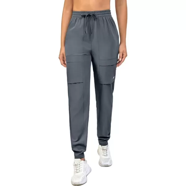 Little Donkey Andy Women's Cargo Joggers Lightweight Quick Dry Hiking Pants Athletic Running Workout Lounge Casual Outdoor