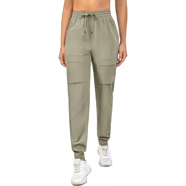 Little Donkey Andy Women's Cargo Joggers Lightweight Quick Dry Hiking Pants Athletic Running Workout Lounge Casual Outdoor