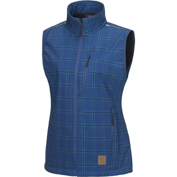 Little Donkey Andy Women's Fleece lined Softshell Vest Lightweight Windproof Sleeveless Jacket for Hiking Outdoor Travel Golf