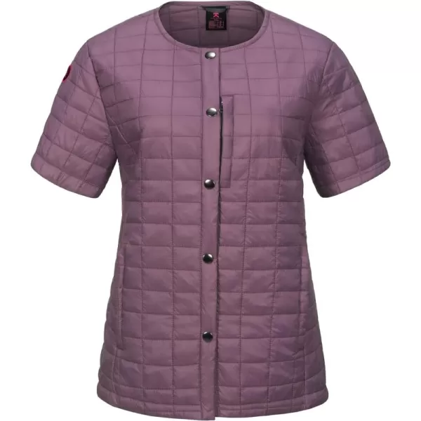 Little Donkey Andy Women's Puffer Vest Cap Sleeve Quilted Lightweight Down Jacket for Hiking Travel