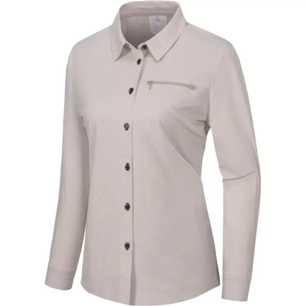Little Donkey Andy Women's UPF 50+ UV Protection Shirts, Long Sleeve Button Down Blouses Tops for Fishing, Hiking