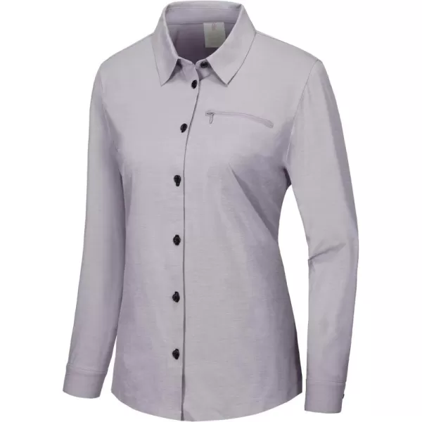 Little Donkey Andy Women's UPF 50+ UV Protection Shirts, Long Sleeve Button Down Blouses Tops for Fishing, Hiking
